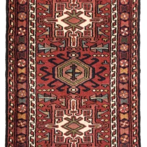 Perserteppich - Nomadic 105 x 65 cm - dunkelrot