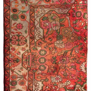 Perserteppich - Nomadic 124 x 80 cm - hellrot