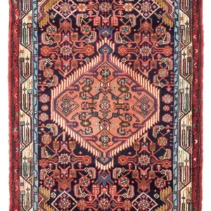 Perserteppich - Nomadic 125 x 80 cm - dunkelblau
