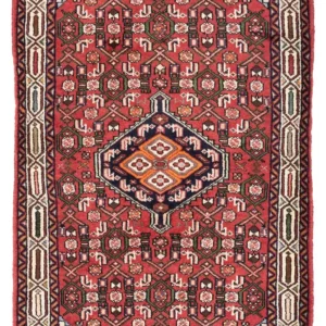 Perserteppich - Nomadic 125 x 80 cm - hellrot