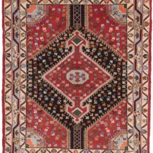 Perserteppich - Nomadic - 130 x 105 cm - mehrfarbig