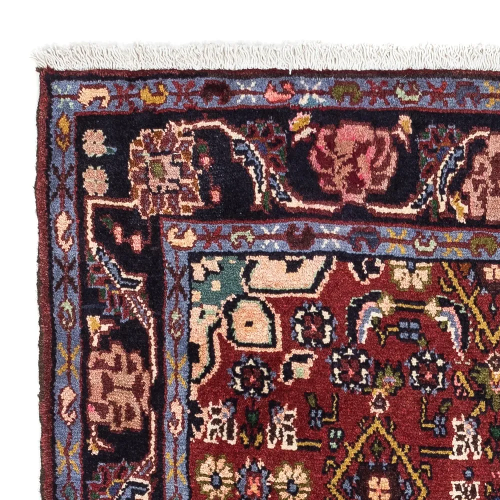Perserteppich - Nomadic 130 x 83 cm - dunkelrot
