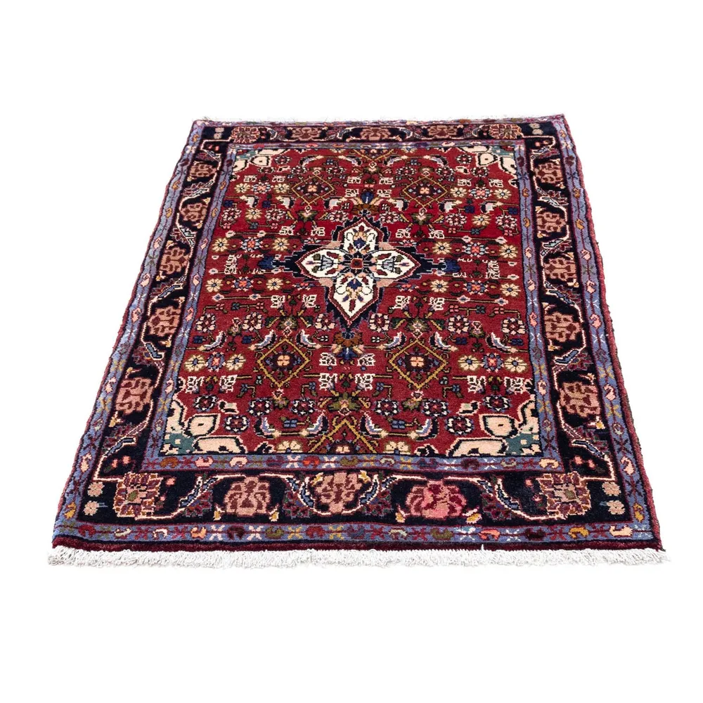Perserteppich - Nomadic 130 x 83 cm - dunkelrot