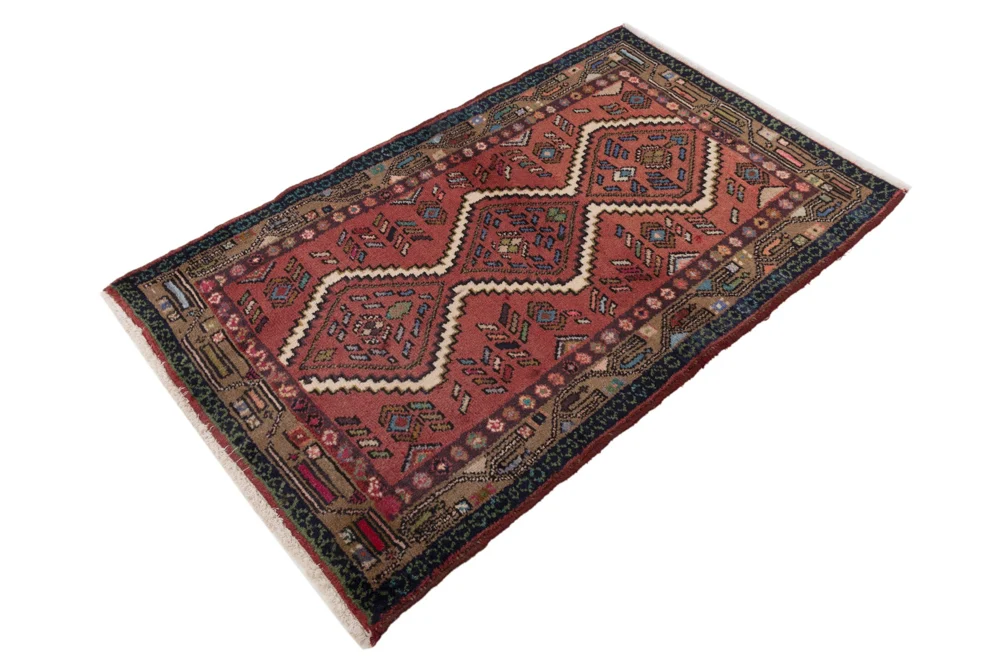 Perserteppich - Nomadic - 130 x 80 cm - rot