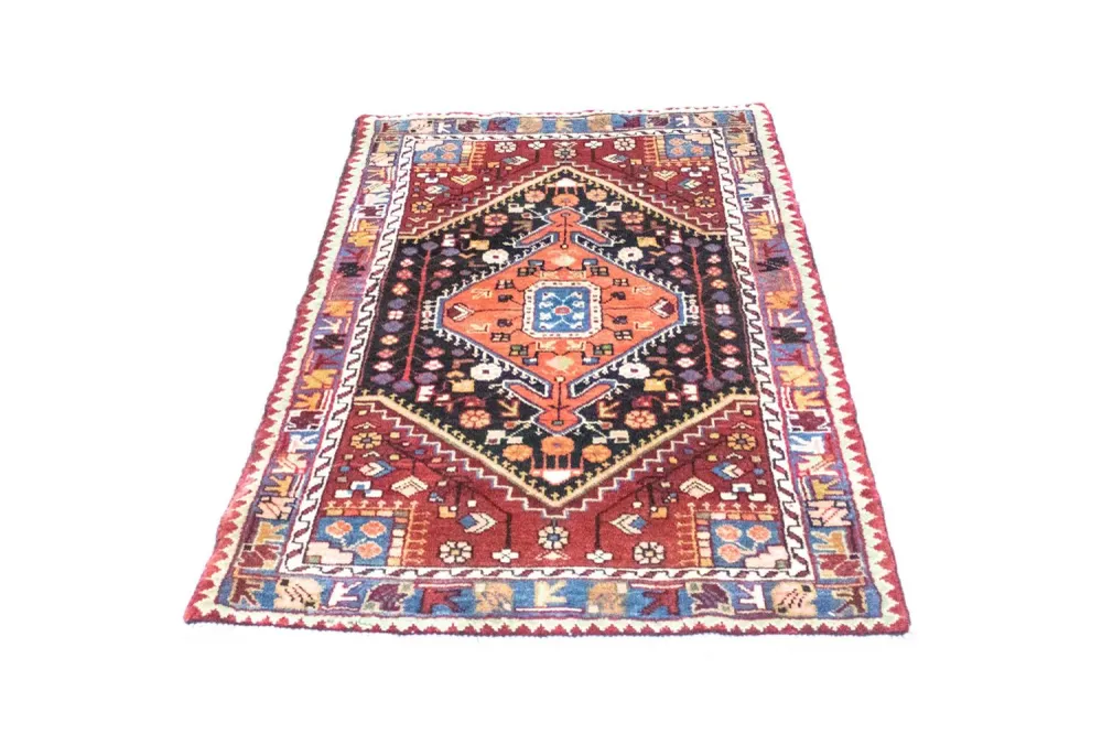Perserteppich - Nomadic 135 x 85 cm - blau