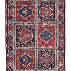 Perserteppich - Nomadic 142 x 99 cm - blau