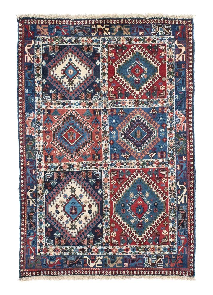 Perserteppich - Nomadic 143 x 100 cm - blau