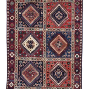 Perserteppich - Nomadic 144 x 100 cm - blau
