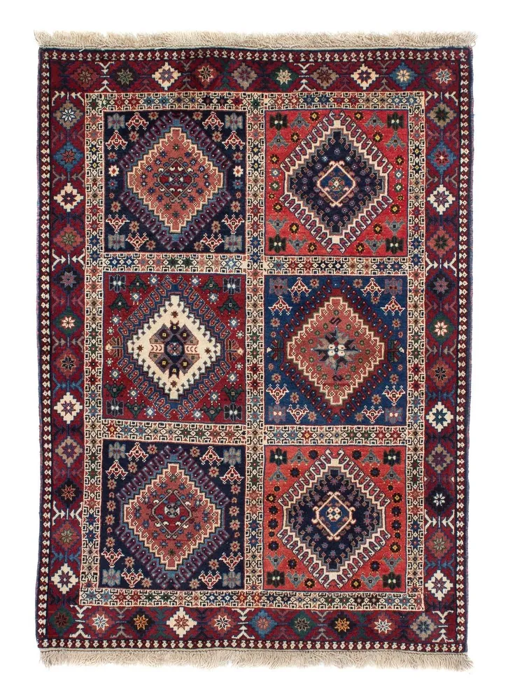 Perserteppich - Nomadic 144 x 100 cm - blau