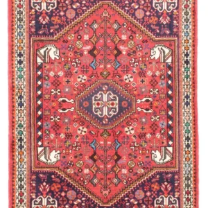 Perserteppich - Nomadic 144 x 103 cm - rot