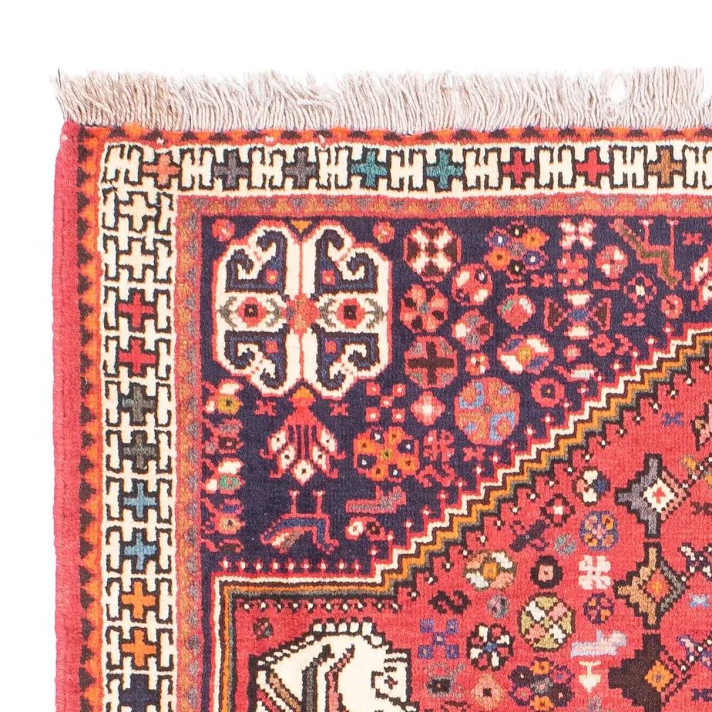 Perserteppich - Nomadic 144 x 103 cm - rot