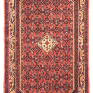 Perserteppich - Nomadic 150 x 102 cm - hellrot