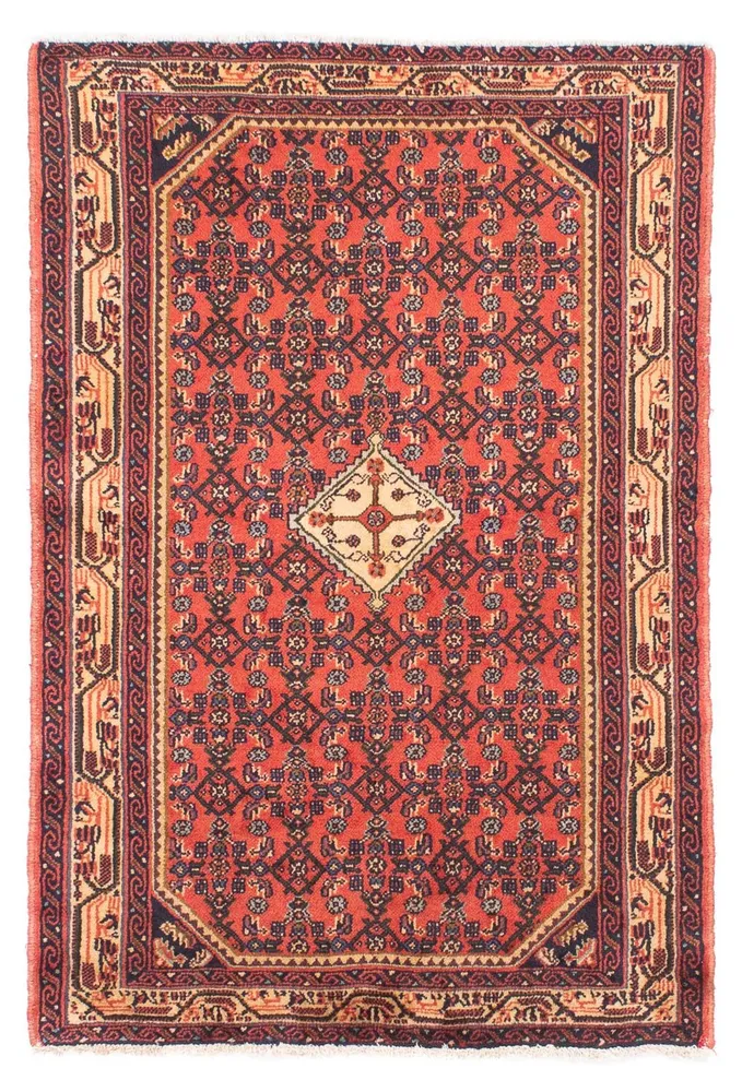 Perserteppich - Nomadic 150 x 102 cm - hellrot