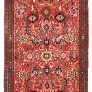 Perserteppich - Nomadic 150 x 102 cm - rot