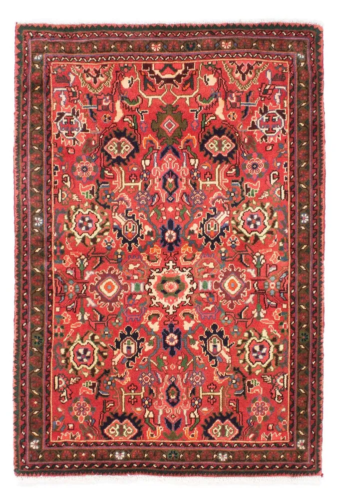 Perserteppich - Nomadic 150 x 102 cm - rot