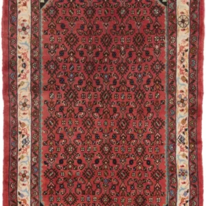 Perserteppich - Nomadic - 150 x 105 cm - dunkelrot