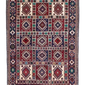 Perserteppich - Nomadic 151 x 103 cm - blau