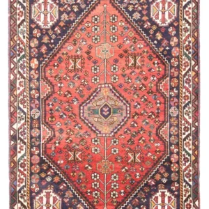 Perserteppich - Nomadic 151 x 106 cm - hellrot