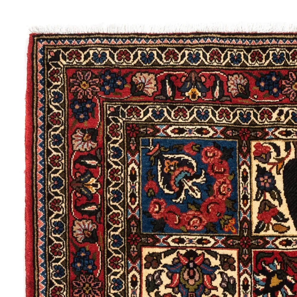 Perserteppich - Nomadic 153 x 103 cm - dunkelrot