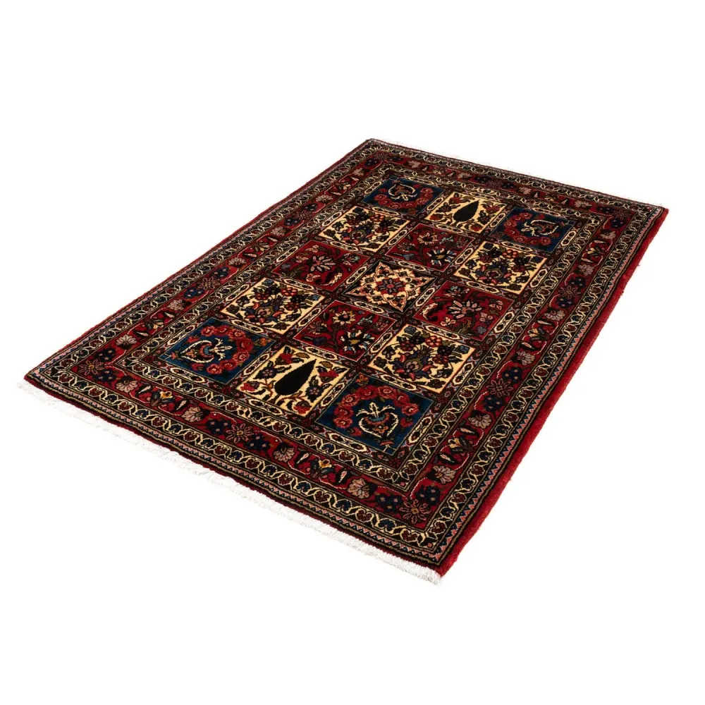 Perserteppich - Nomadic 153 x 103 cm - dunkelrot