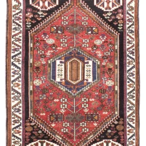 Perserteppich - Nomadic 154 x 104 cm - rot