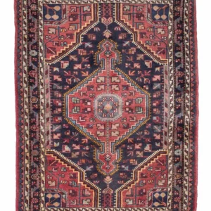Perserteppich - Nomadic 157 x 104 cm - dunkelblau