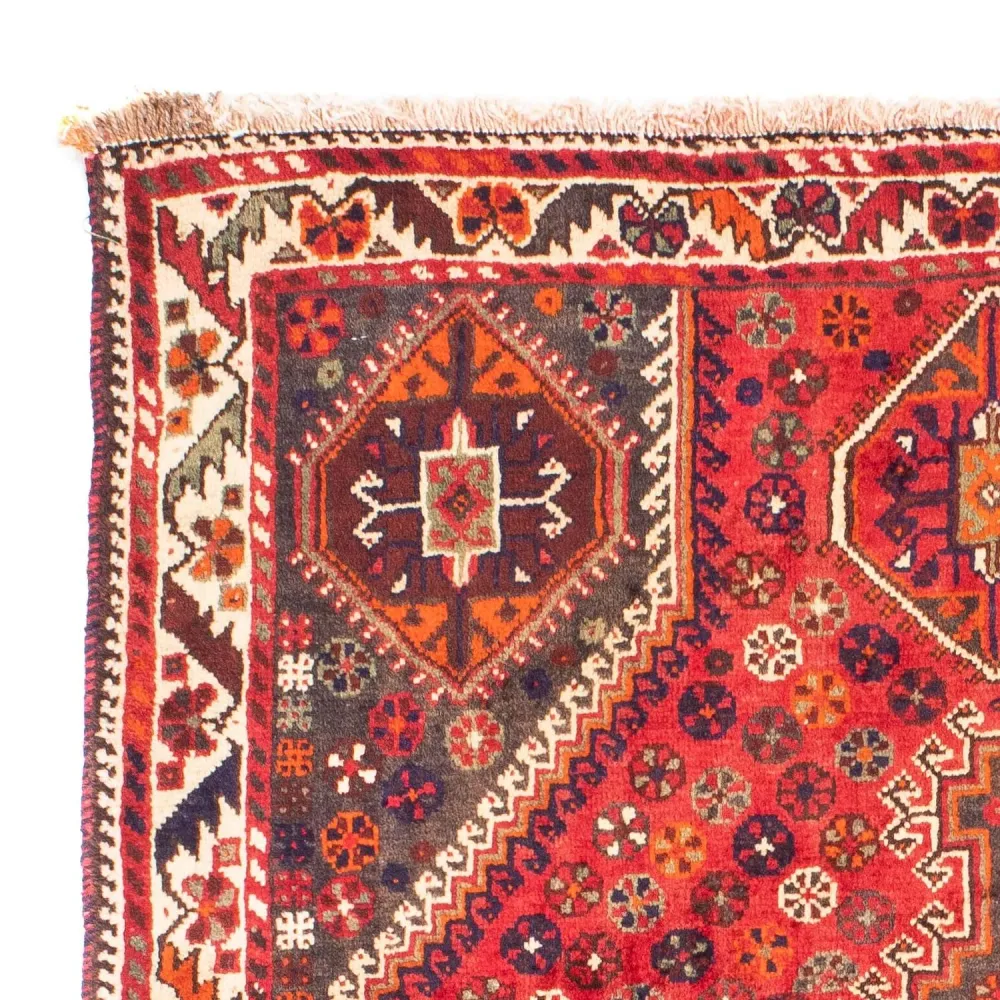 Perserteppich - Nomadic 159 x 120 cm - dunkelrot