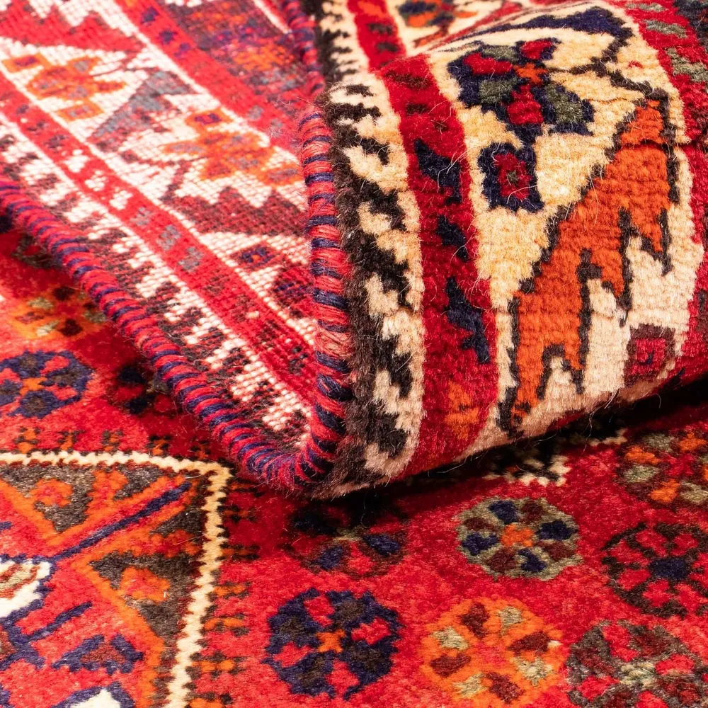 Perserteppich - Nomadic 159 x 120 cm - dunkelrot