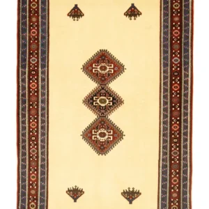 Perserteppich - Nomadic 160 x 107 cm - beige