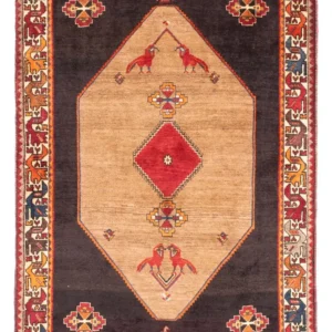 Perserteppich - Nomadic 160 x 110 cm - braun