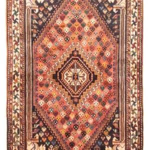 Perserteppich - Nomadic 160 x 112 cm - hellrot