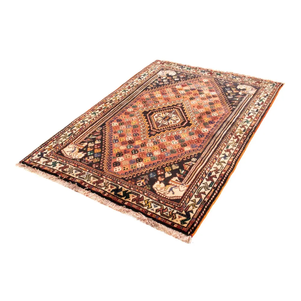 Perserteppich - Nomadic 160 x 112 cm - hellrot