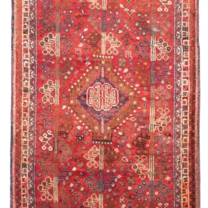 Perserteppich - Nomadic 162 x 110 cm - rot