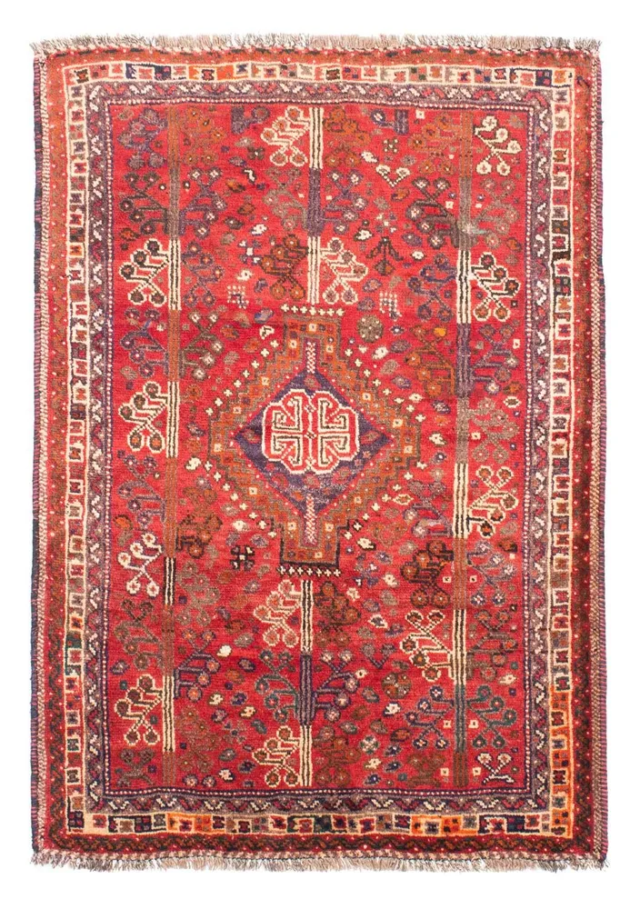 Perserteppich - Nomadic 162 x 110 cm - rot