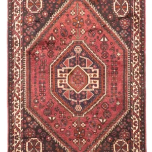 Perserteppich - Nomadic 164 x 118 cm - dunkelrot