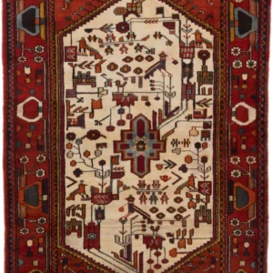 Perserteppich - Nomadic - 200 x 122 cm - beige