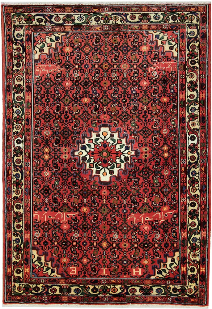 Perserteppich - Nomadic - 205 x 145 cm - rot