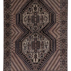 Perserteppich - Nomadic - 210 x 152 cm - dunkelbeige