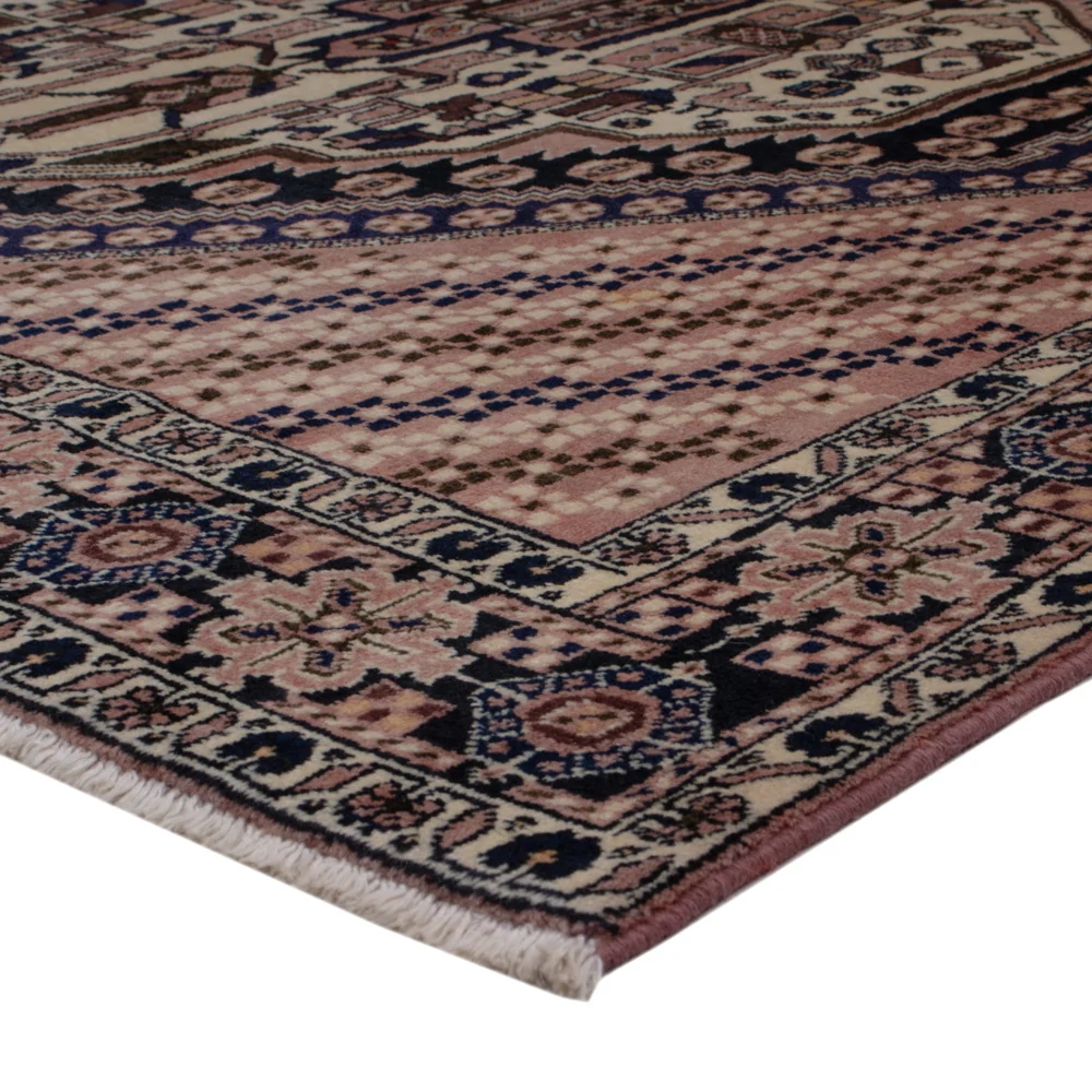 Perserteppich - Nomadic - 210 x 152 cm - dunkelbeige