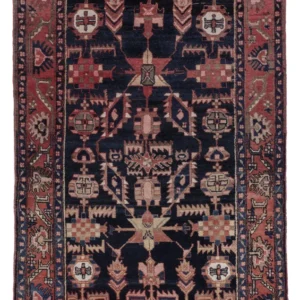 Perserteppich - Nomadic - 216 x 140 cm - dunkelblau
