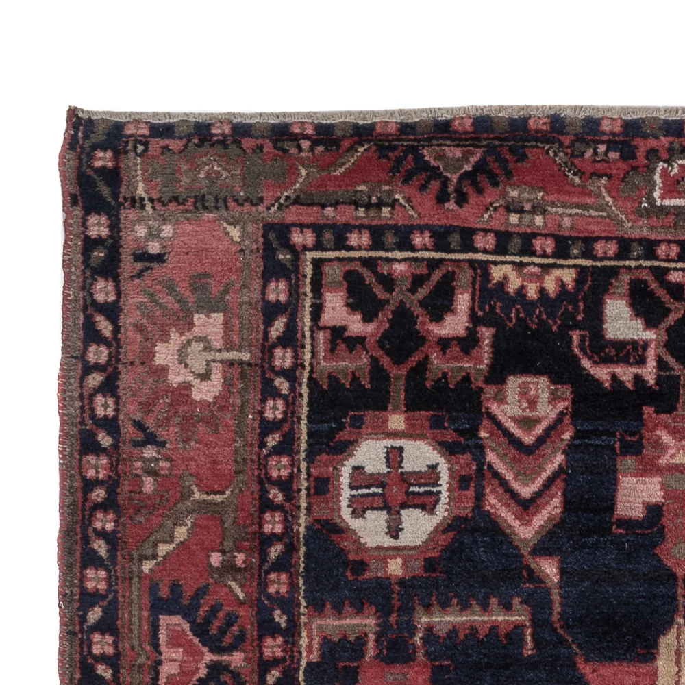 Perserteppich - Nomadic - 216 x 140 cm - dunkelblau