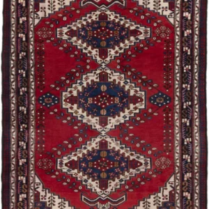 Perserteppich - Nomadic - 217 x 160 cm - rot