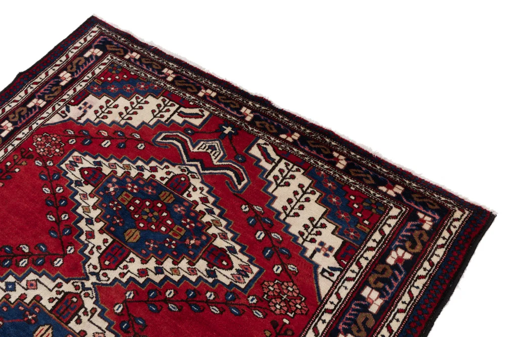 Perserteppich - Nomadic - 217 x 160 cm - rot