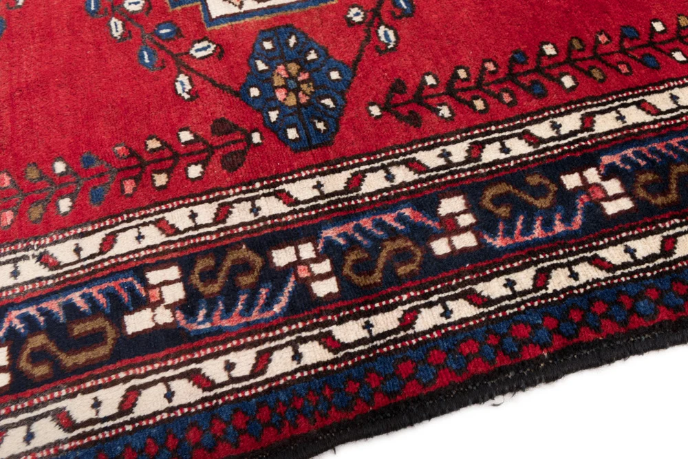 Perserteppich - Nomadic - 217 x 160 cm - rot