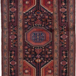 Perserteppich - Nomadic - 220 x 115 cm - dunkelrot
