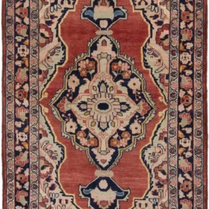 Perserteppich - Nomadic - 220 x 147 cm - hellrot