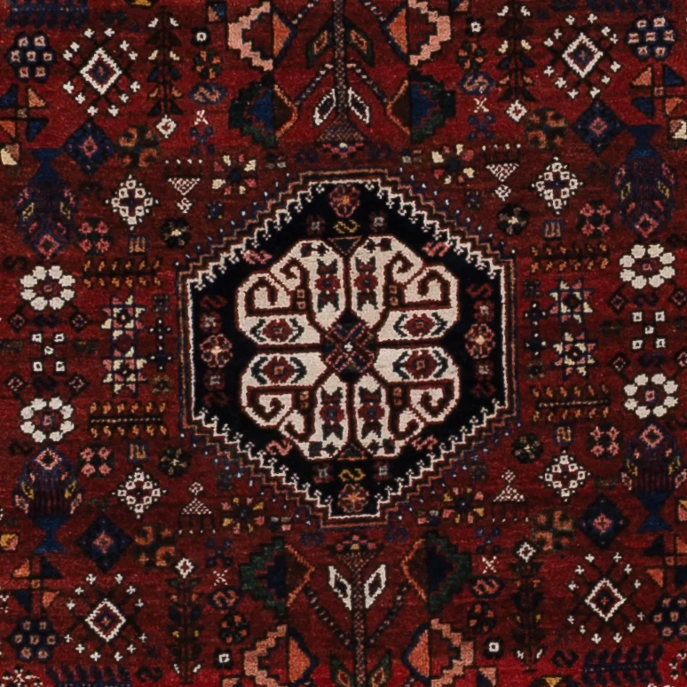 Perserteppich - Nomadic - 220 x 160 cm - dunkelbraun
