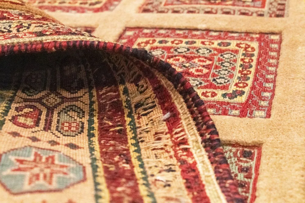 Perserteppich - Nomadic 224 x 162 cm - beige