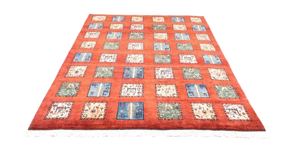Perserteppich - Nomadic 244 x 158 cm - rot