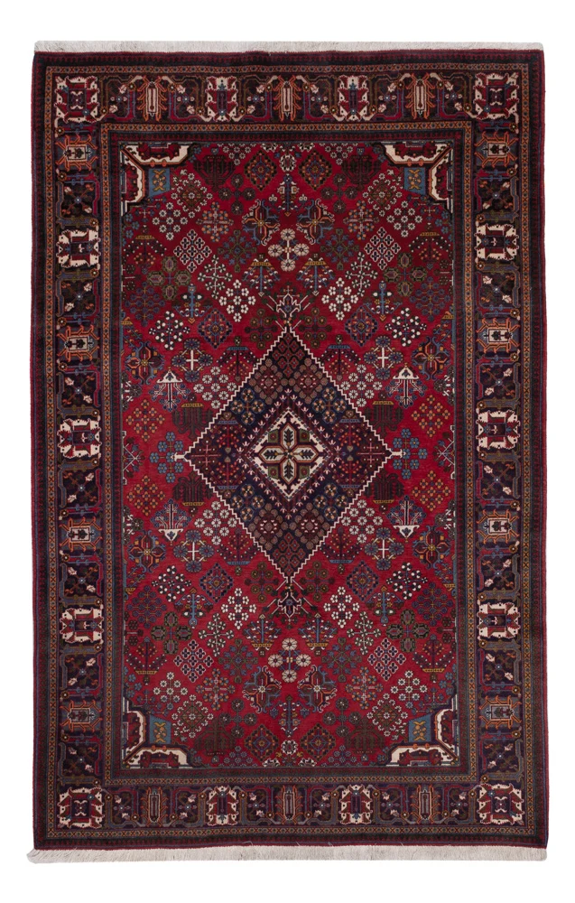 Perserteppich - Nomadic - 248 x 160 cm - dunkelrot